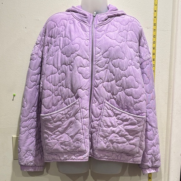 Wild Fable Lavender Quilted Hoodie - Picture 1 of 6